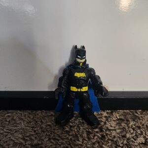Imaginext DC Super Friends Batman Action Figure With Blue Cape Tm & Dc Comics